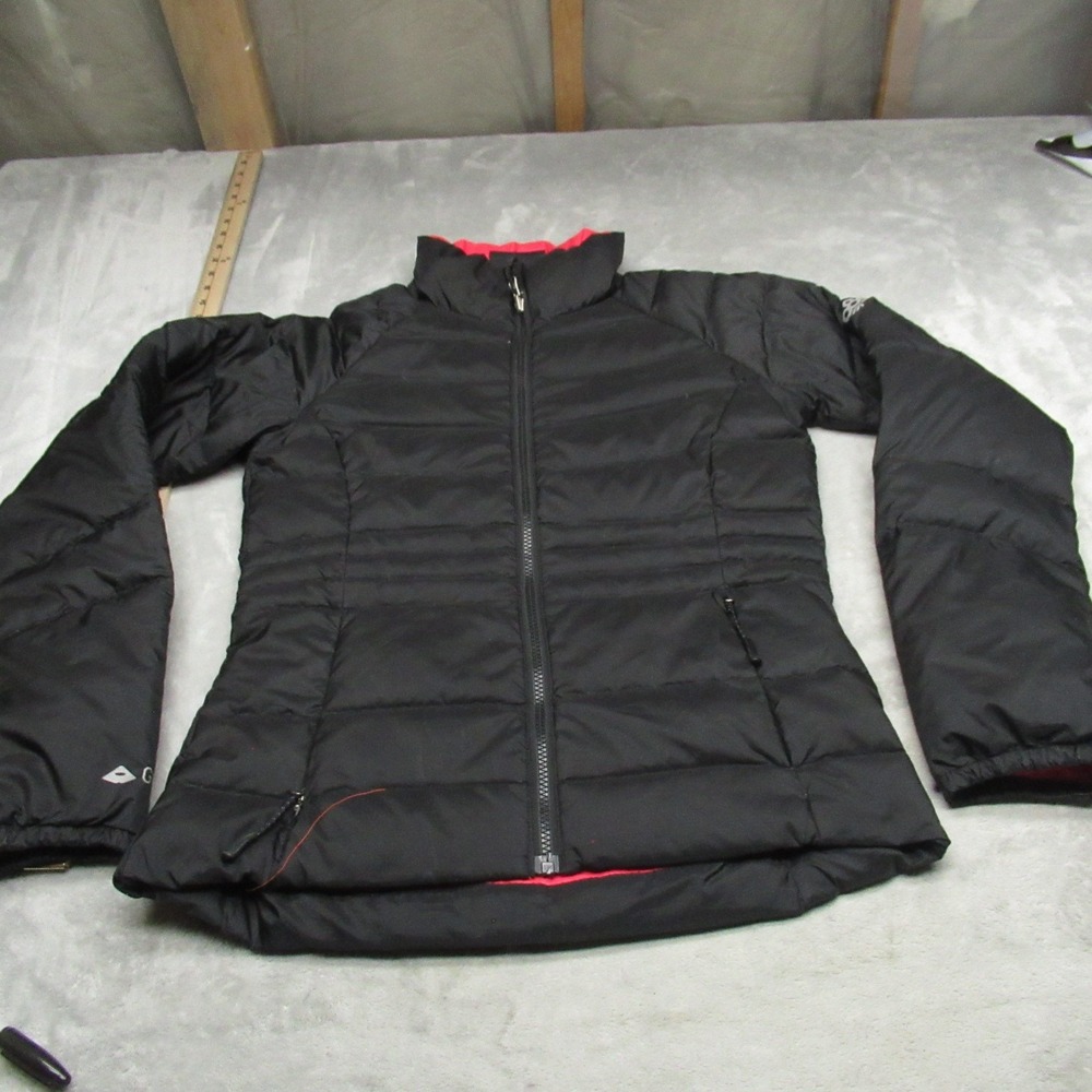 686 Down Jacket Womens Small Black GLCR Camper Puffer Quilted Winter Lightweight